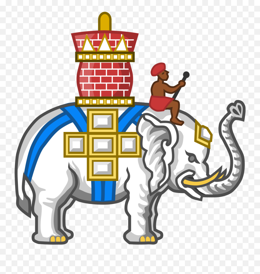 Order Of The Elephant - Wikipedia Emoji,Elephant Head Png
