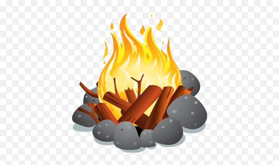 Campfire Camp Fire Clipart 4 Image - Camping Fire Clipart Png Emoji,Fire Clipart