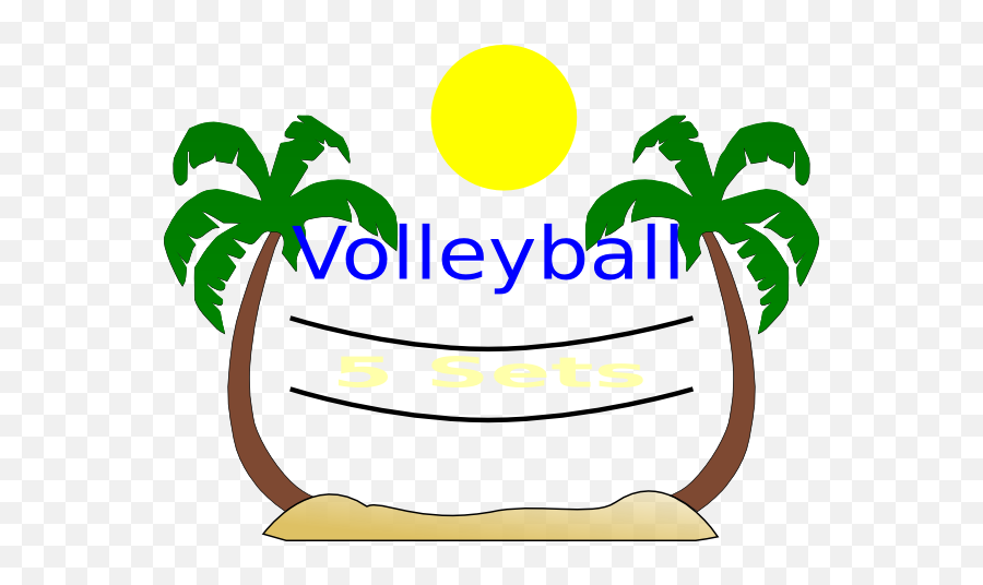 Volleyball Clip Art Free Clipart Images - Beach Clip Art Emoji,Volleyball Clipart