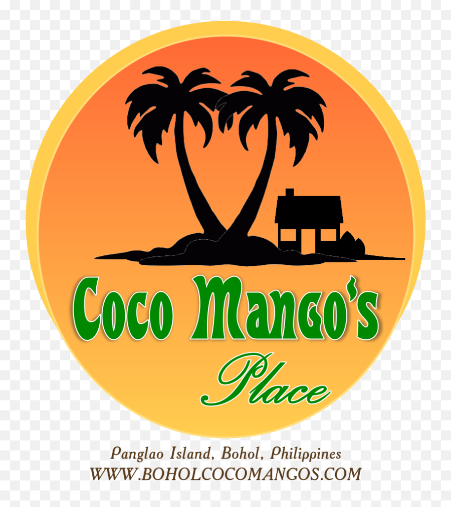 Download Coco Mangos Place Logo - Decal Guru Palm Tree Coconut And Mango Logo Emoji,Palm Tree Logo