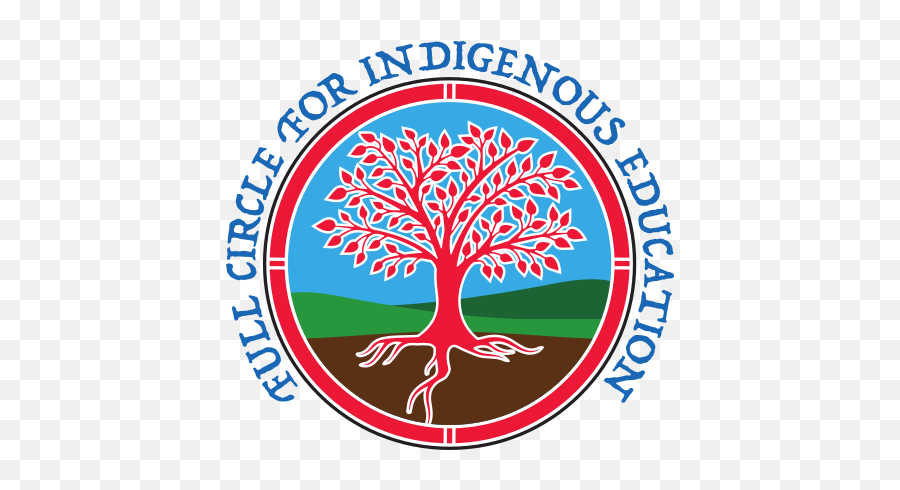 Our Symbol Full Circle For Indigenous Education Emoji,Tree In Circle Logo