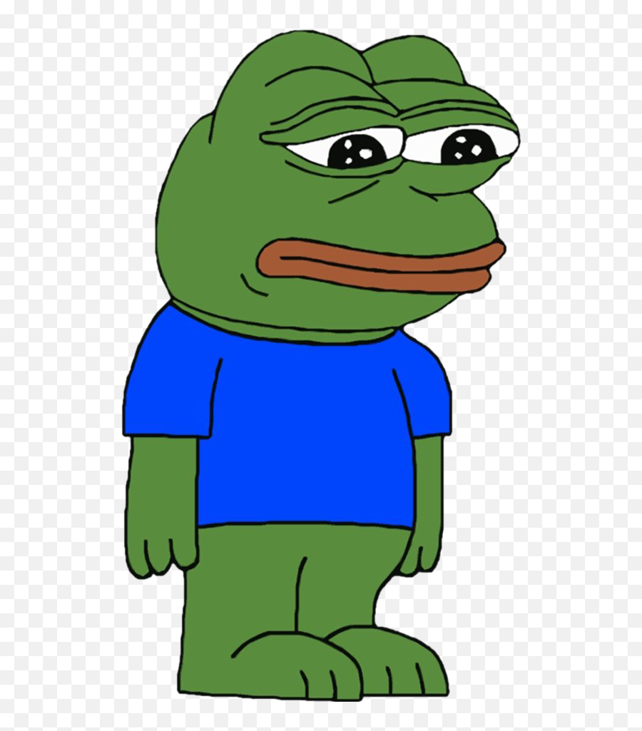Sad Pepe The Frog Transparent - Transparent Sad Pepe Emoji,Pepe Png