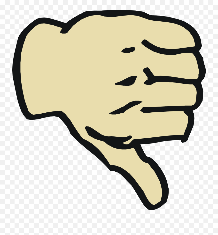 Thumbs Down Clipart Png Image With No - Dia Emoji,Thumbs Down Clipart