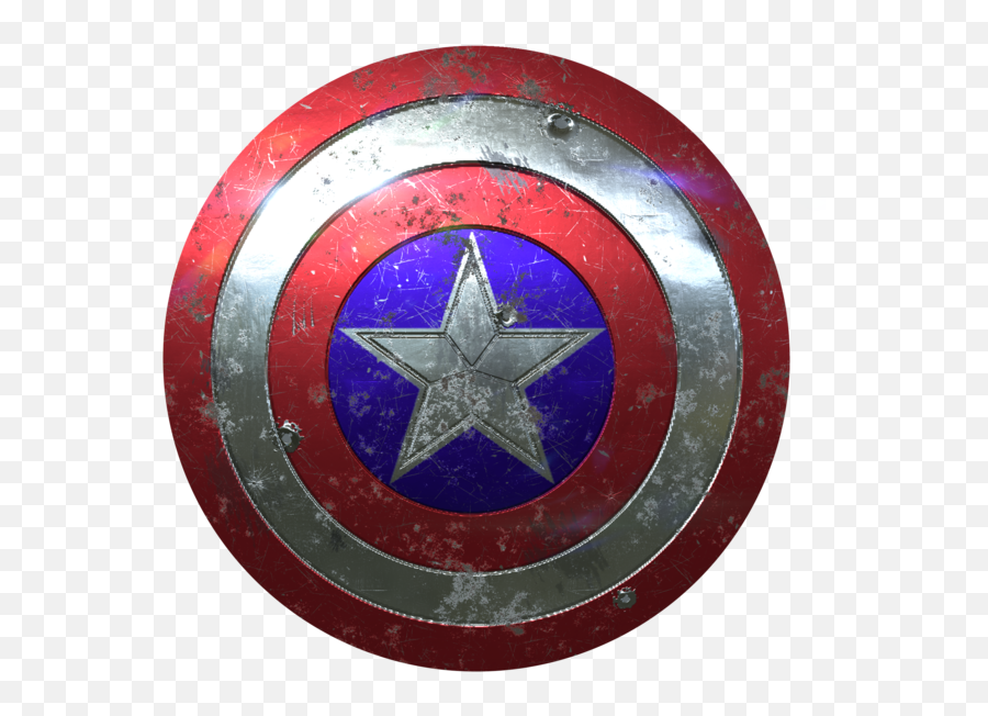 Original Captain America Shield - Captain America Shie D Emoji,Captain America Logo