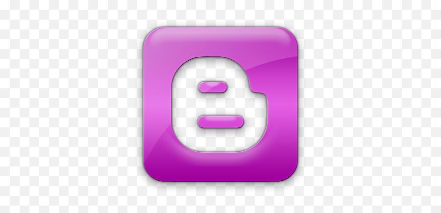 Download Hd Purple Blogger Logo - Dot Emoji,Blogger Logo