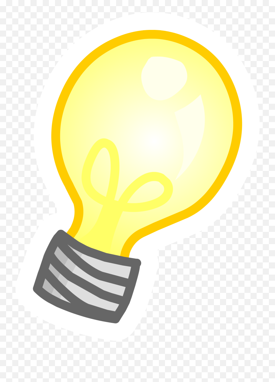 Incandescent Light Bulb Lighting Clip - Transparent Transparent Background Light Bulb Emoji,Lightbulb Clipart