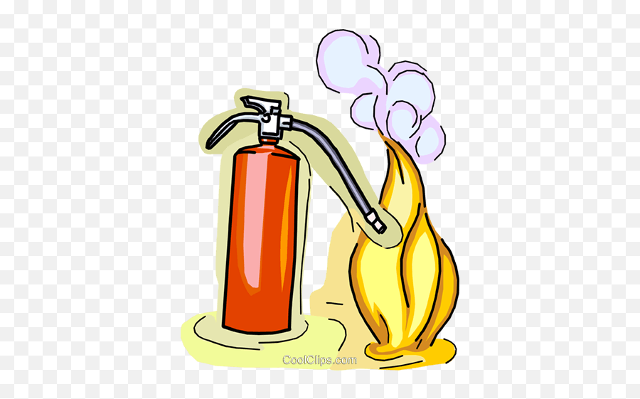 Fire Extinguisher Putting Out A Fire - Putting Out Fire Png Emoji,Fire Extinguisher Clipart