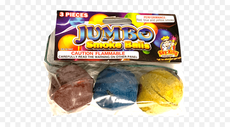 Jumbo Color Smoke Balls - Sky King Fireworks Soft Emoji,Colored Smoke Png