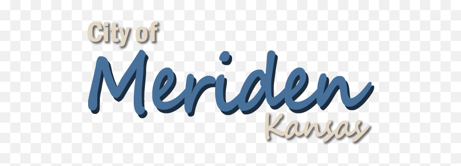 City Of Meriden Kansas - Language Emoji,Kansas Logo