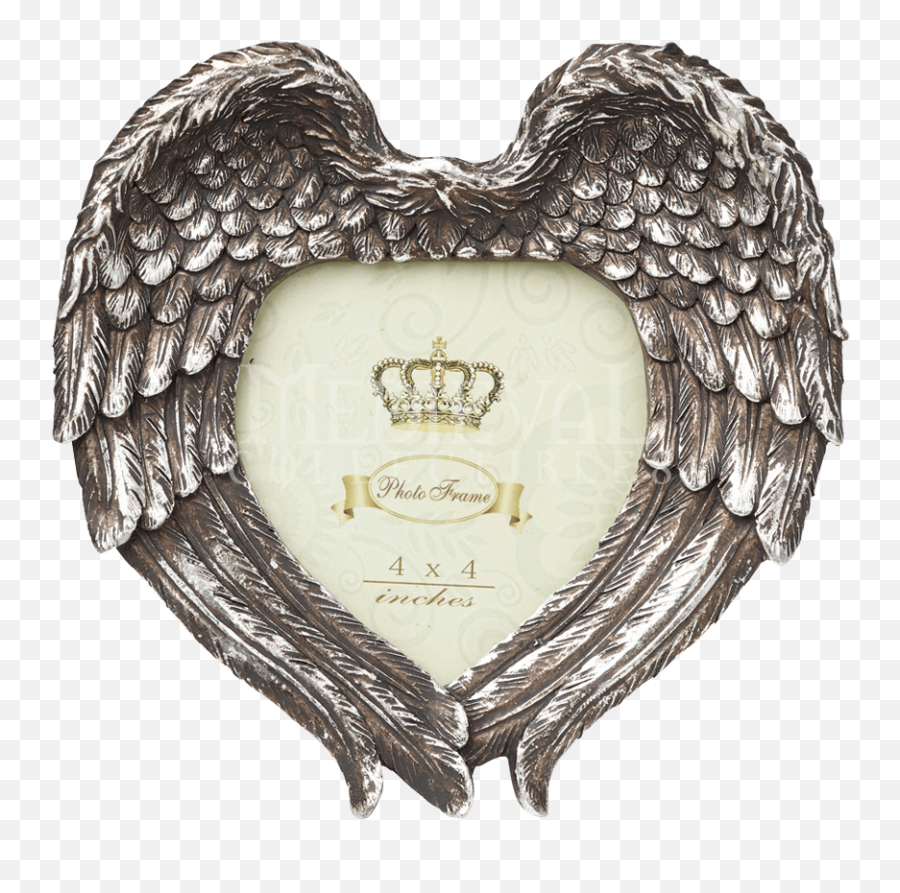 Alchemy Gothic Winged Heart Photo Frame Emoji,Gothic Frame Png