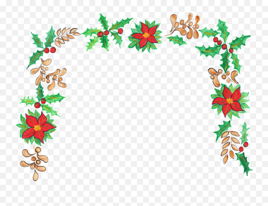Christmas Holly Mistletoe - Free Vector Graphic On Pixabay Floral Emoji,Mistletoe Transparent Background