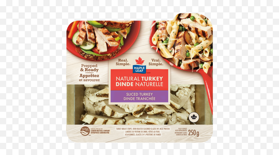 Maple Leaf Natural Sliced Turkey Breast Products Maple - Maple Leaf Natural Turkey Emoji,Maple Leaf Logo