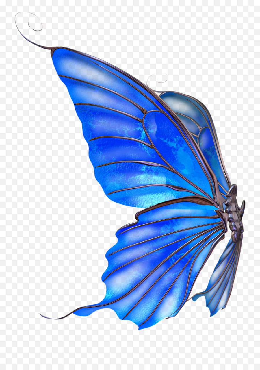 Fairy Wings Png Download - Alas De Hada Psd Full Size Png Blue Fairy Wings Side Emoji,Fairy Wings Clipart