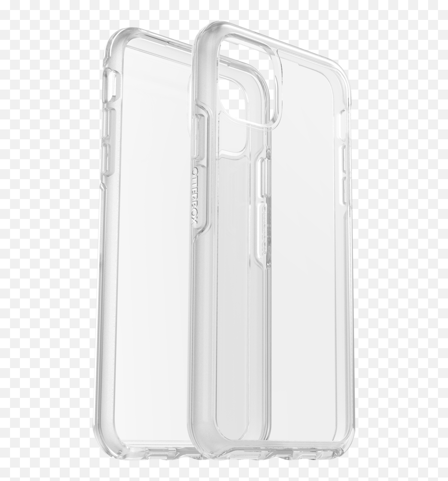 Otterbox Symmetry Clear Cover For Iphone 11 Pro Max - Clear Otterbox Symmetry Clear Iphone 11 Emoji,Black Iphone Png