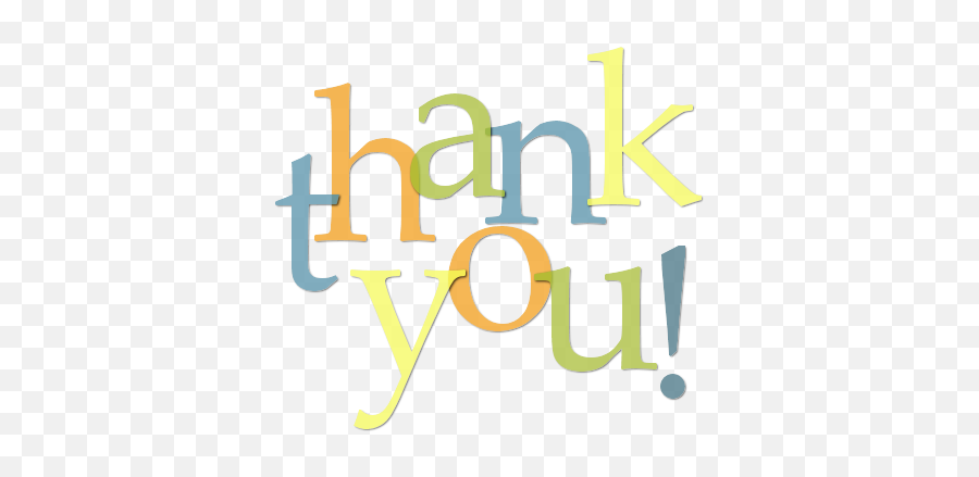Thank You Volunteers Clipart 73842 - Thank You With Colours Emoji,Volunteers Needed Clipart