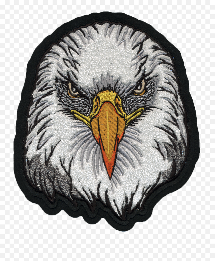 Eagle Scout Critter Head Letterman Jacket Chenille Patch Emoji,Eagle Head Png