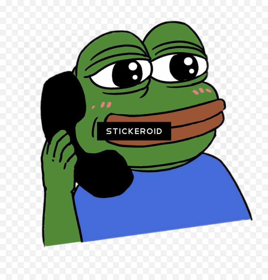 Allo Pepe Meme - Pepe The Frog Full Size Png Download Emoji,Sad Frog Png
