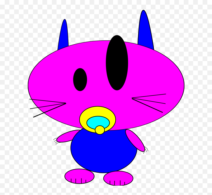 Pinkmagentapurple Png Clipart - Royalty Free Svg Png Emoji,Cat Nose Png