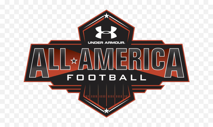 All - America Football Game Allamerica Football Logo Under Armour All American Football Emoji,Nfl 100 Logo