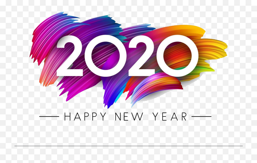 Transparent Happy New Year 2020 Clipart 6 Clipart Station - Png Clipart 2020 Png Emoji,2020 Clipart