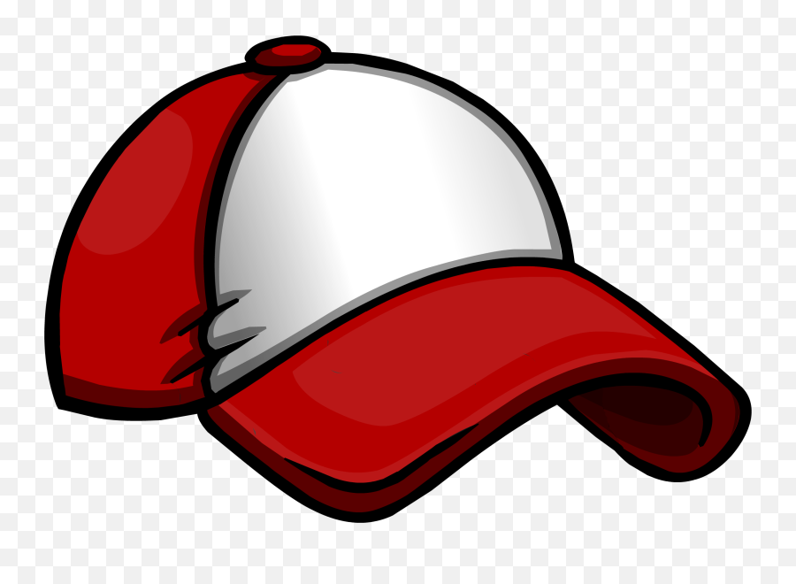 New Player Red Baseball Hat Clipart - Transparent Cartoon Cap Png Emoji,Hat Clipart