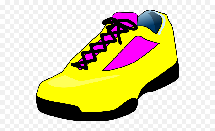 Elegant Tennis Shoes Clipart The - Shoes Clip Art Emoji,Shoes Clipart