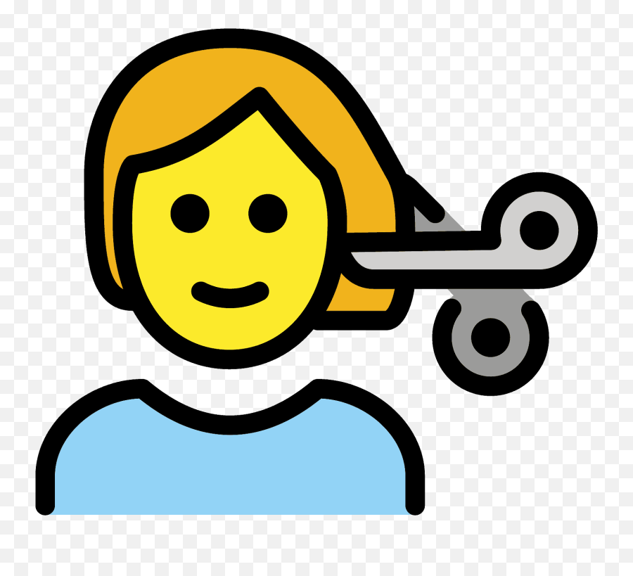 Person Getting Haircut Emoji Clipart Free Download - Emoji,Haircut Clipart