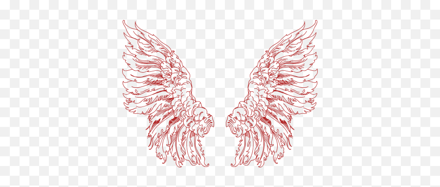 Download Hd Angel Wings Png Clipart Angel Wings Png Images - Language Emoji,Chicken Wing Clipart
