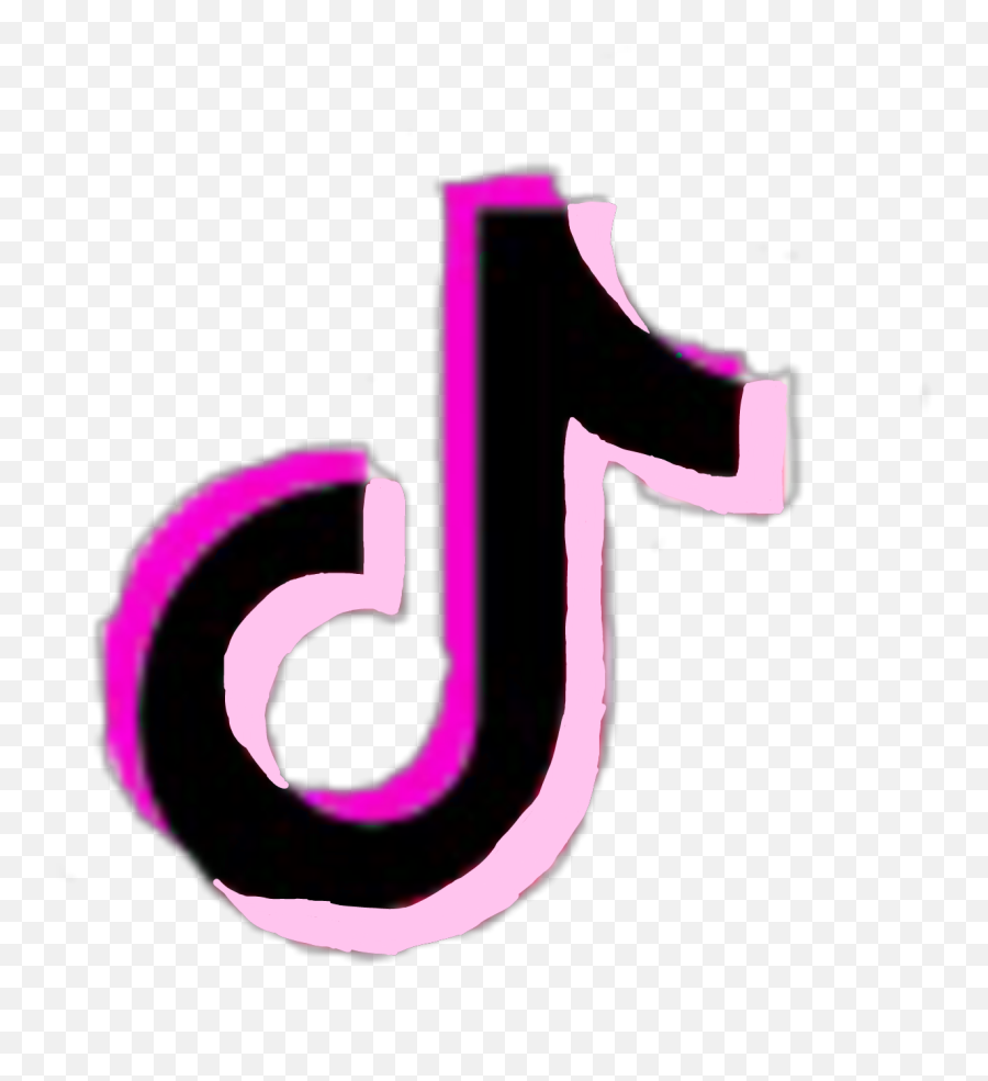 Pink Tiktok Logo Sticker By Ava Silva - Tiktok Icons Interface Ui Emoji,Tiktok Logo
