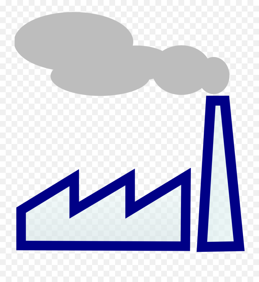 Factory Clip Art - Co2 Emissions Clipart Transparent Emoji,Factory Clipart