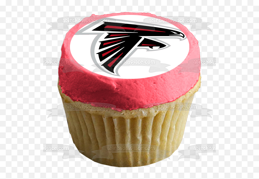 Atlanta Falcons Nfl Logo Football Edible Cake Topper Image Abpid11324 Emoji,Falcon Logo Nfl