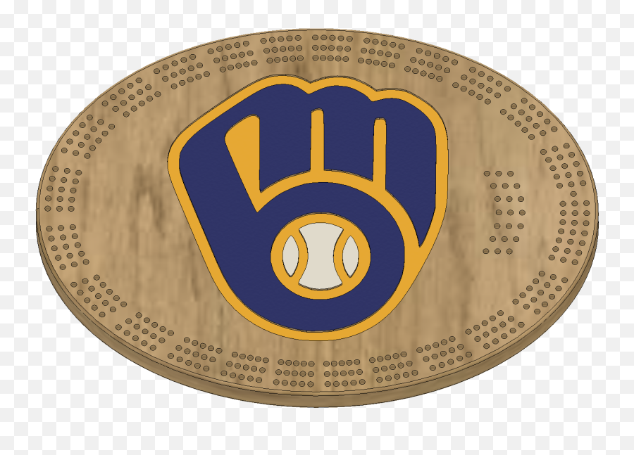 Milwaukee Brewers Throwback Cribbage - Washington Capitals Emoji,New Brewers Logo