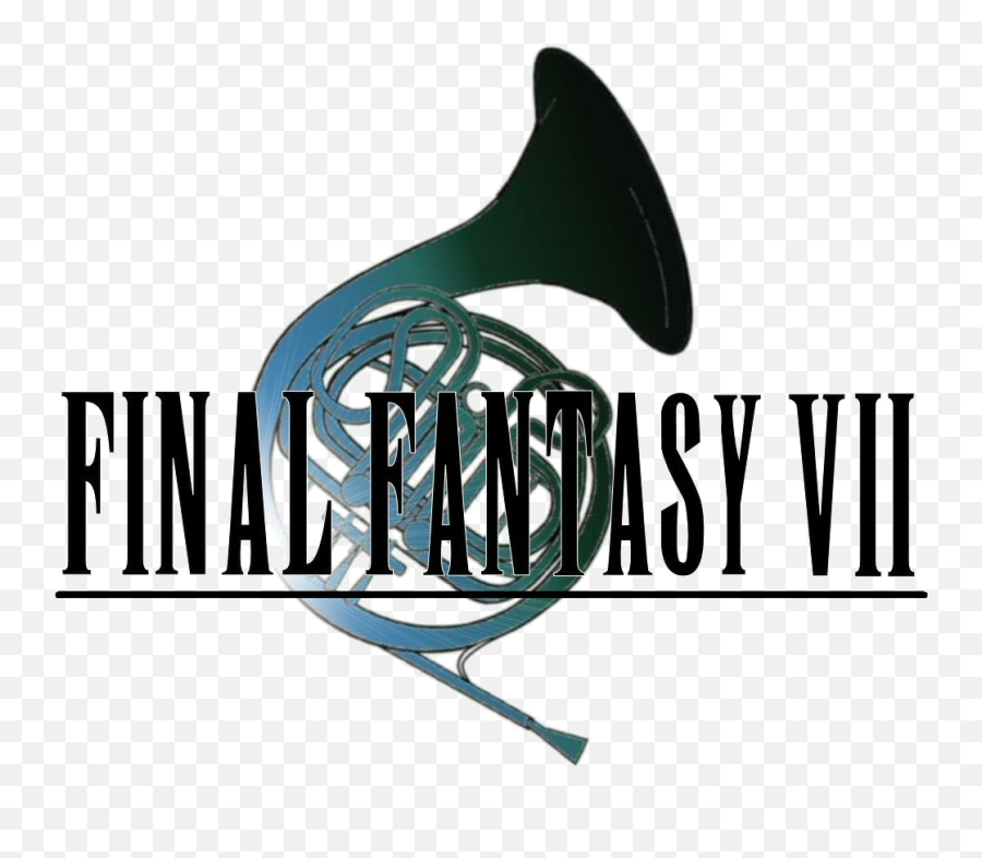 A French Horn Tribute To Final Fantasy Vii Emoji,French Horn Png
