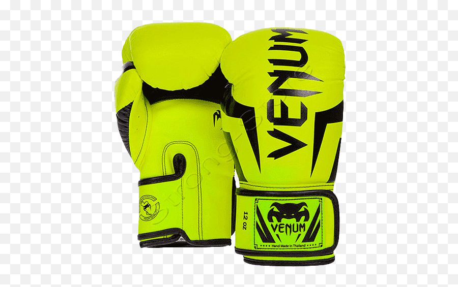 Green Venum Boxing Gloves Png Clipart - Venum Elite White Boxing Glove Emoji,Boxing Gloves Clipart