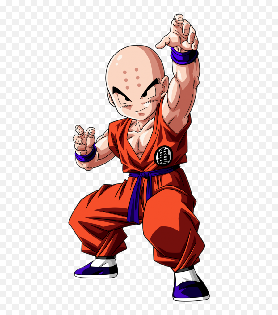 Check Out This Transparent Dragon Ball Character Krillin Png - Krillin Dragon Ball Emoji,Dragon Transparent