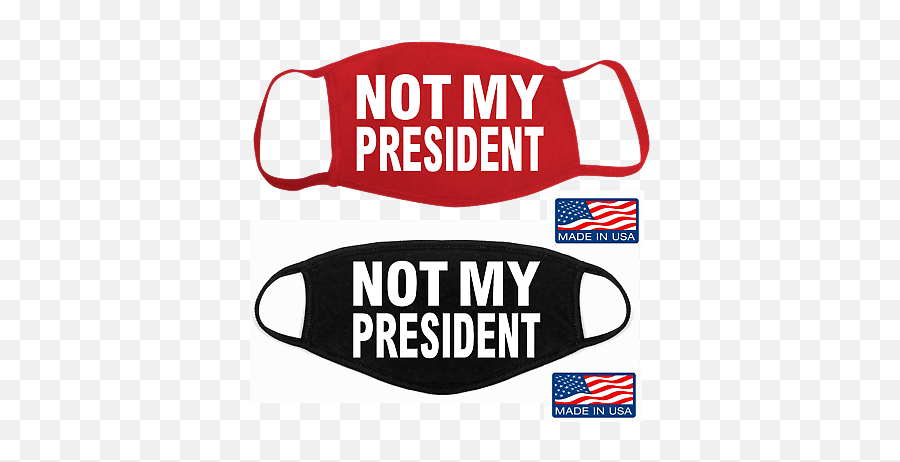 Not My President Face Mask Face Cover 2020 Election Donald Trump Joe Biden - Language Emoji,Trump Face Png