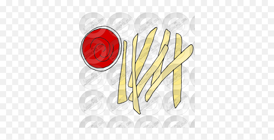 French Fries Picture For Classroom Therapy Use - Great Emoji,Fries Clipart