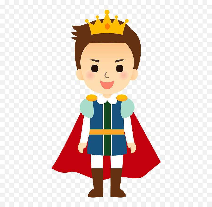 Prince Clipart Free Download Transparent Png Creazilla - Imagen De Un Principe Animado Emoji,Cape Clipart