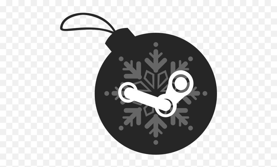 Christmas Steam Ball Icon - Steam Christmas Emoji,Steam Logo