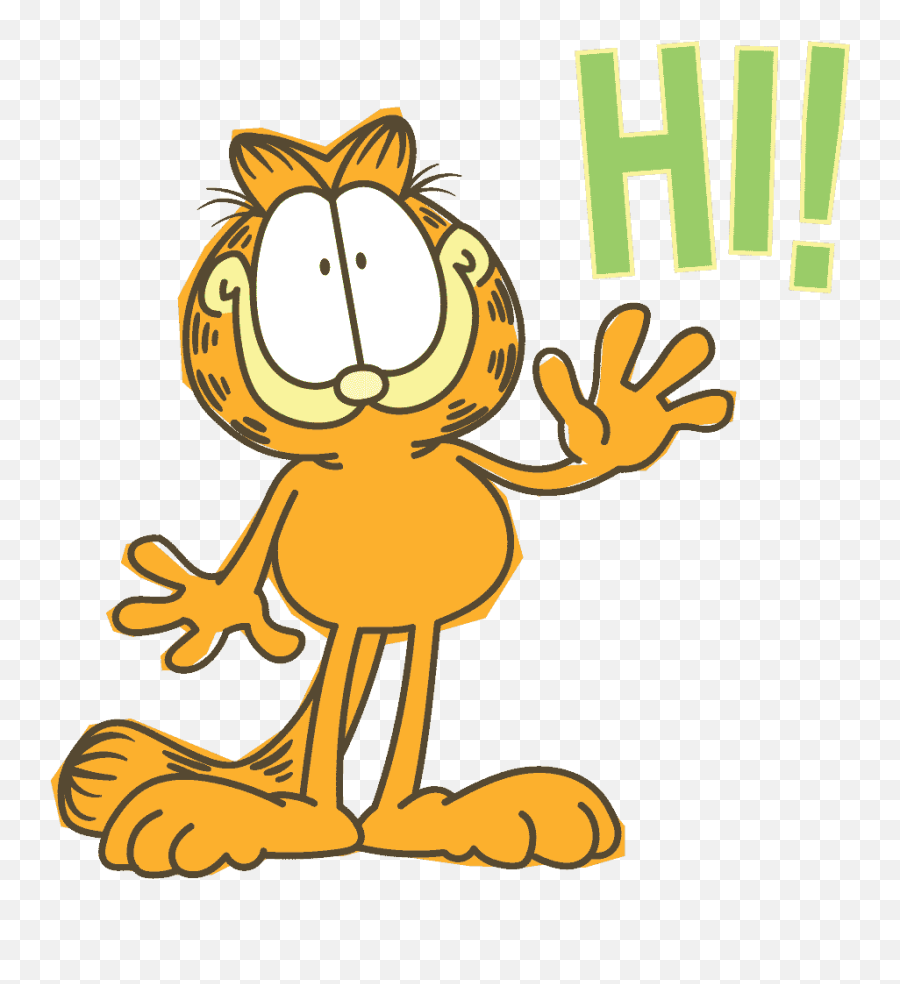 Free Garfield Png Pic - Garfield Png Emoji,Garfield Png