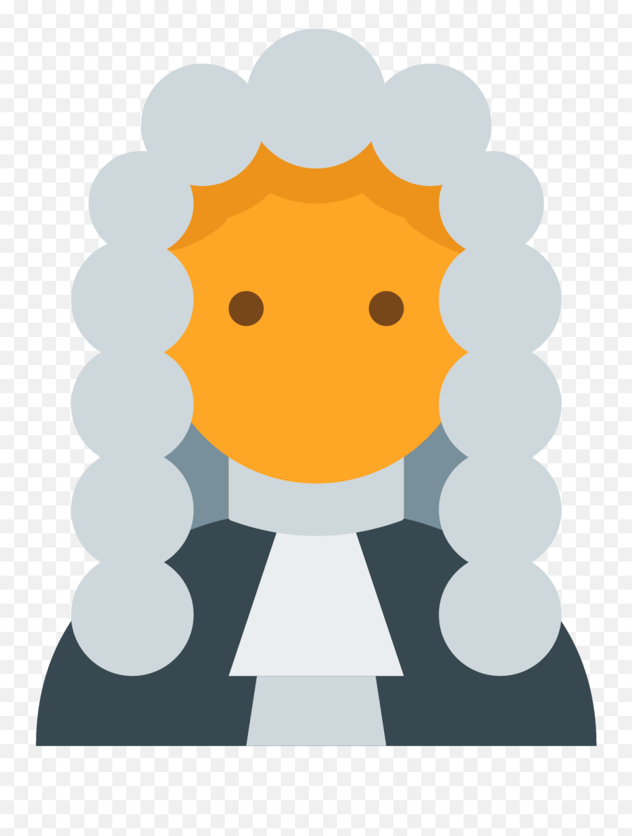 Judge Icon Png Transparent Png - Curly Emoji,Gavel Clipart