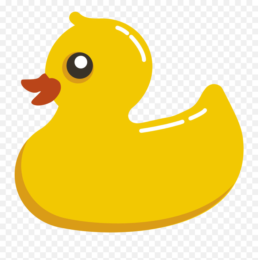 Shapes Clipart Duck Shapes Duck - Rubber Duck Clipart Png Emoji,Shapes Clipart