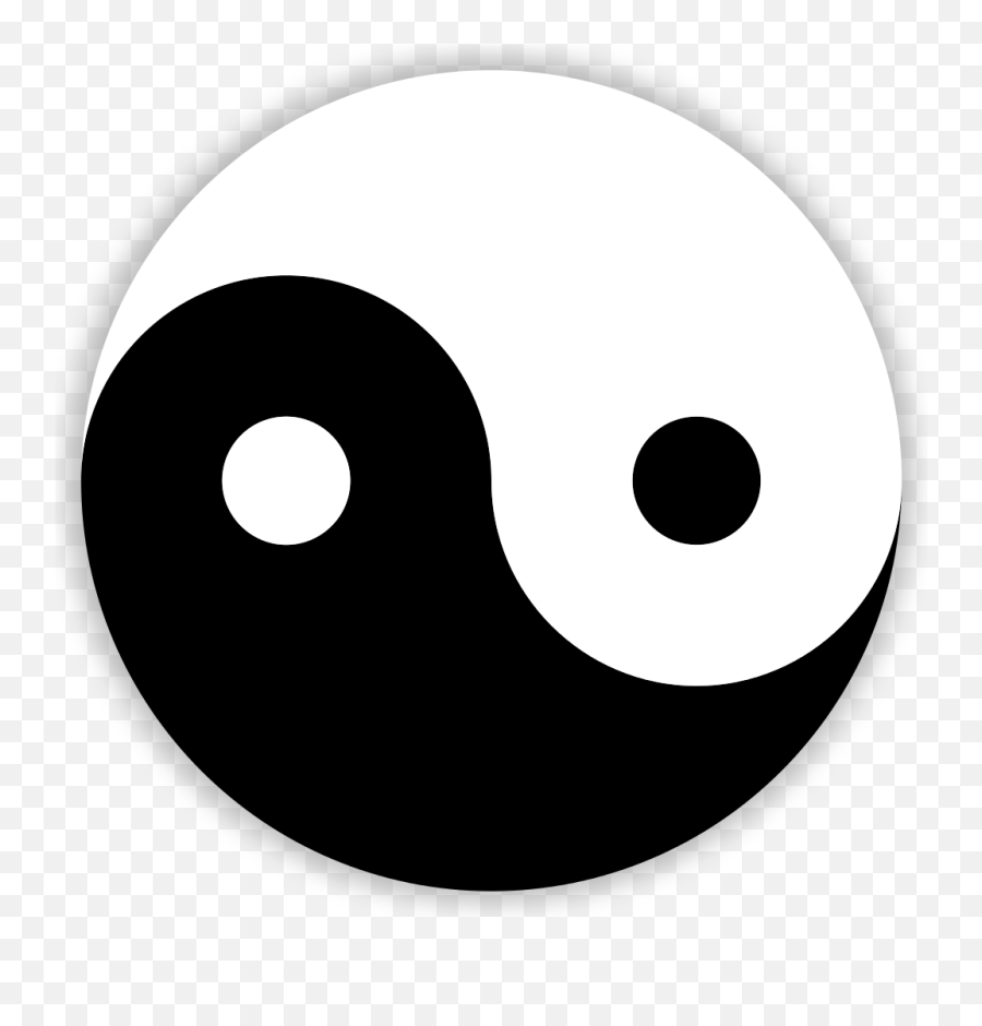 Radial Drawing Balanced - Yin Yang No Copyright Emoji,Yin Yang Logo