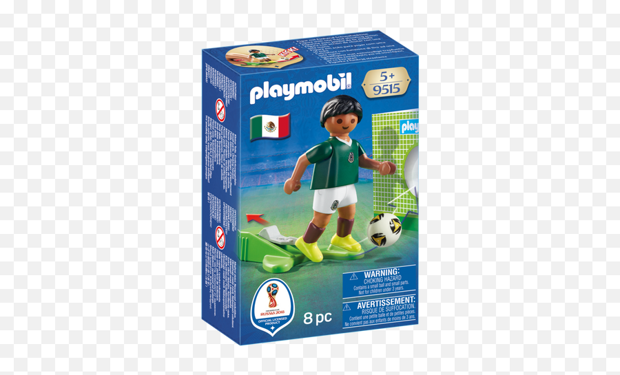 Playmobil 9515 Fifa World Cup Mexico National Team Player Soccer Emoji,Mexico Soccer Logo