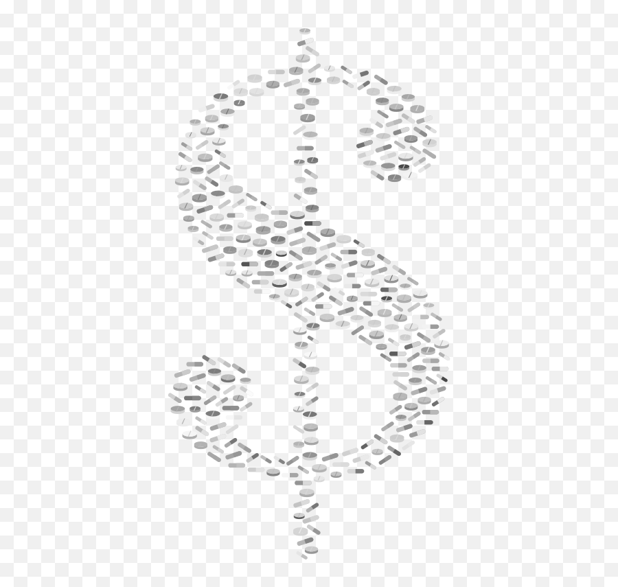 Openclipart - Clipping Culture Emoji,Dollar Sign Clipart Black And White