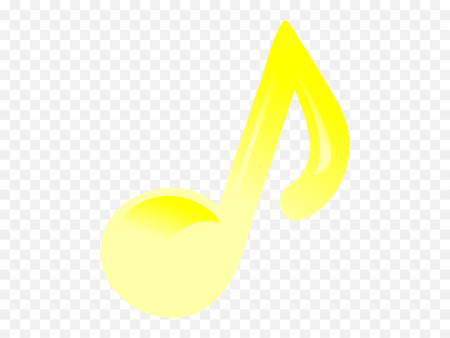 Yellow Music Notes Clipart - Clipart Suggest Emoji,Music Notes On Staff Clipart
