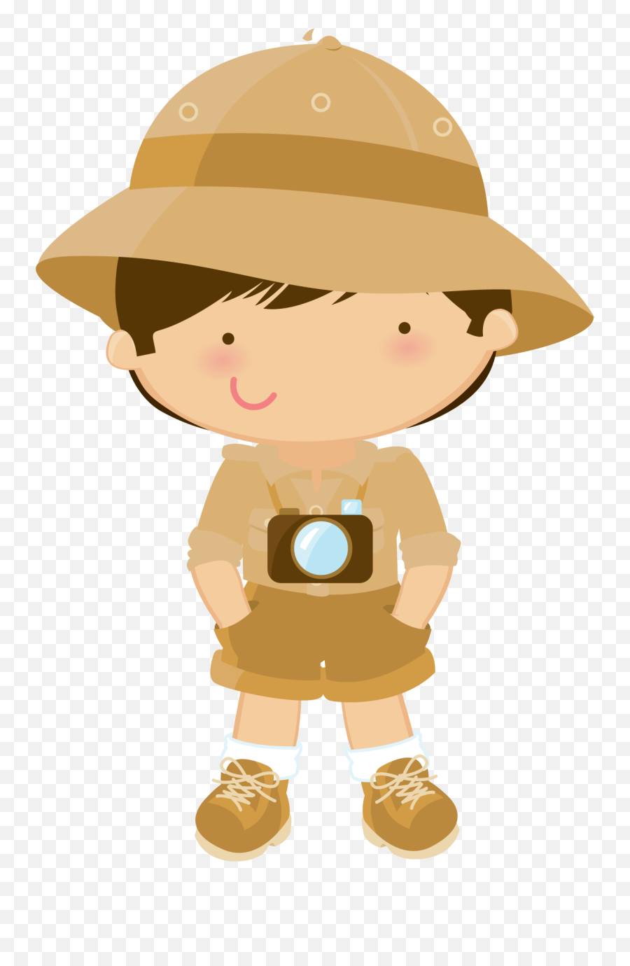 Safari Boy Png Transparent Png Image - Menino Safari Baby Png Emoji,Jungle Clipart