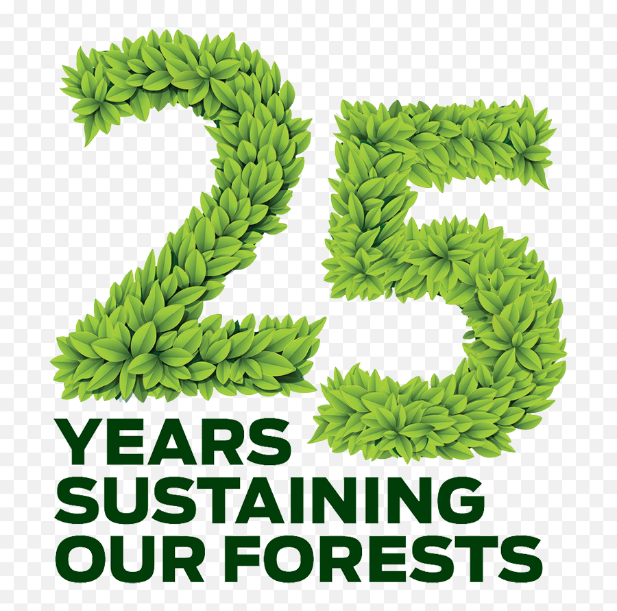 2017 January Tennessee Urban Forestry Council Emoji,25th Anniversary Clipart