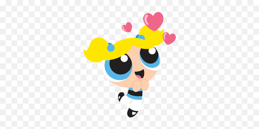 Powerpuff Girls Jewelry - The Spoonless Witch Bubbles Powerpuff Moving Gif Emoji,Powerpuff Girls Logo