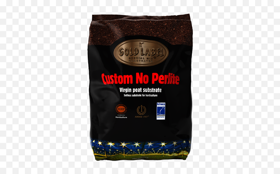 Gold Label Custom No Perlit 45l Medium And Seeds Soil Emoji,Gold Label Png